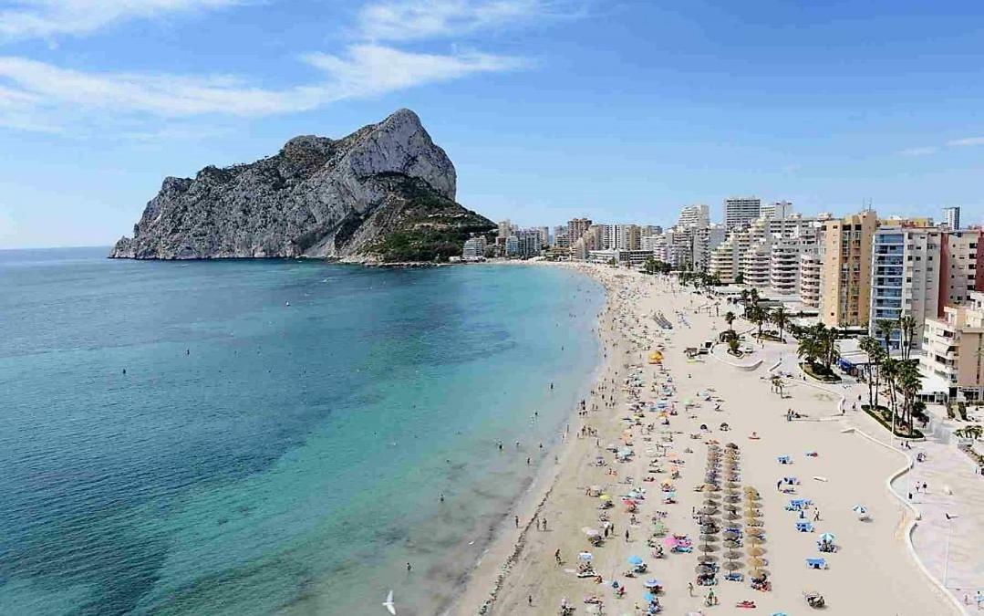 Apartamento Con Excelentes Vistas Калпе Екстериор снимка